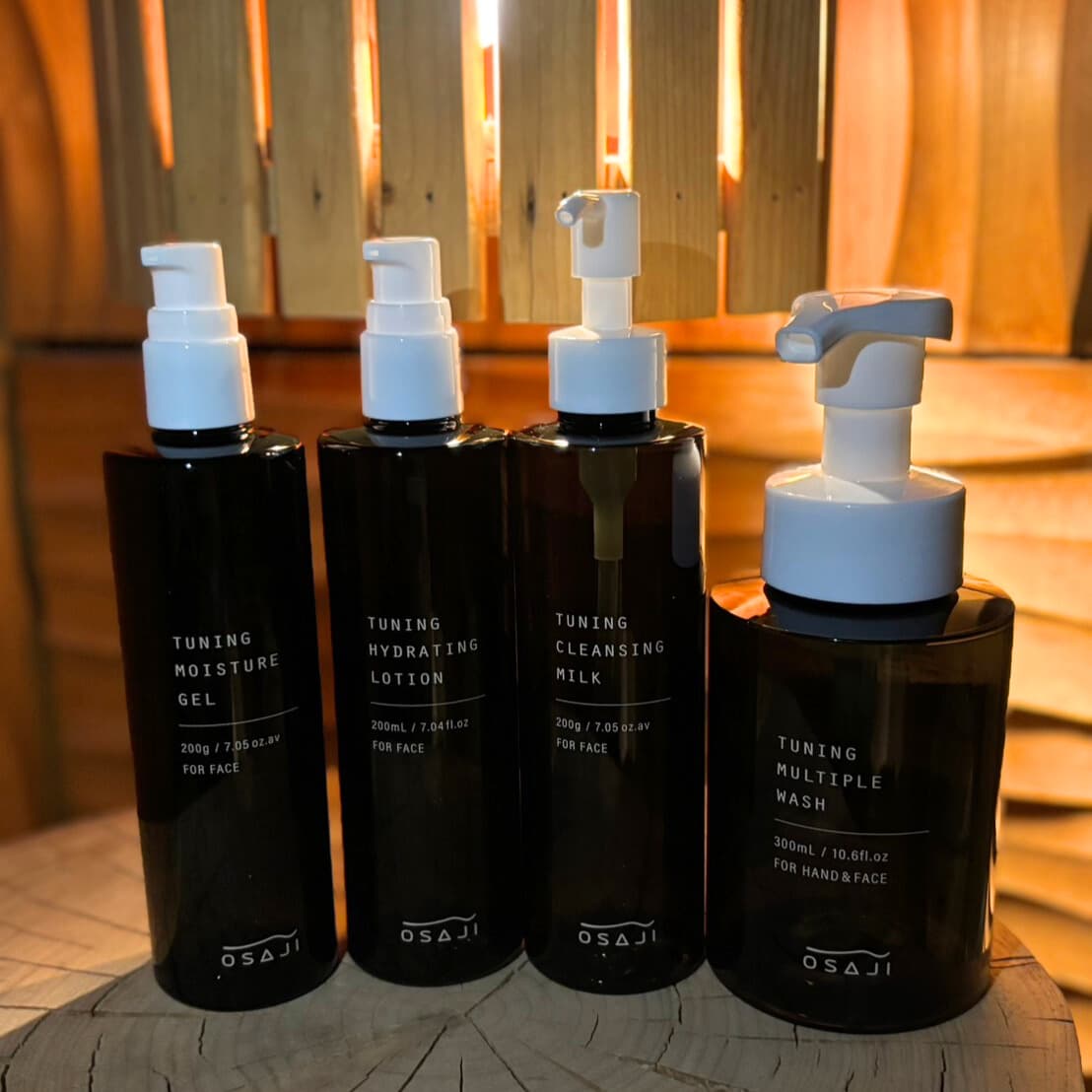 アメニティをOSAJIに変更しました