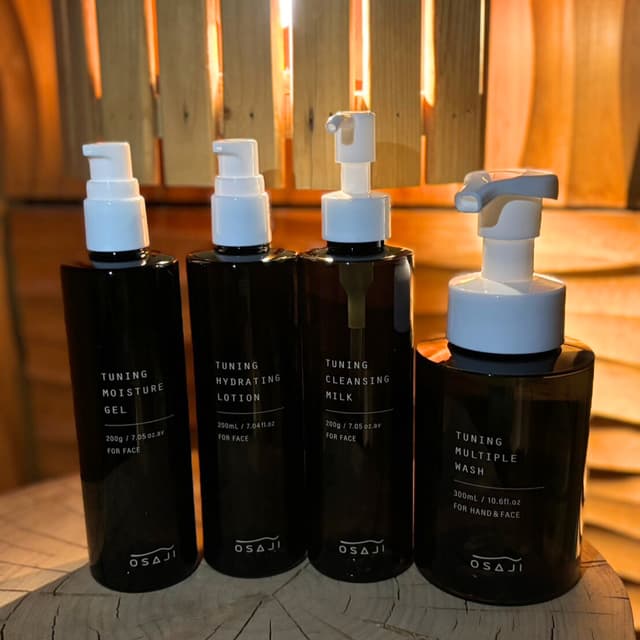 アメニティをOSAJIに変更しました